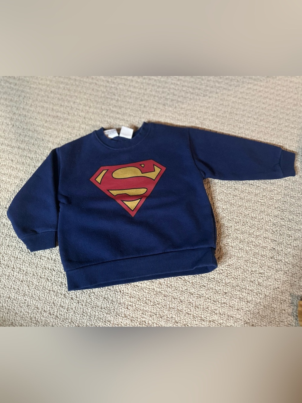 Zara Superman 18-24 months Sweatshirt